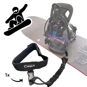 Amplifi Web Leash Pro Snowboard Snowscooter Safty...