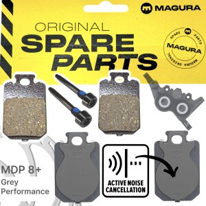 Magura Bremsbeläge MDP 8+ Grau Performance mit...