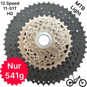 Kassette 12-fach FW-S07 11–51 Z MTB Light Race...