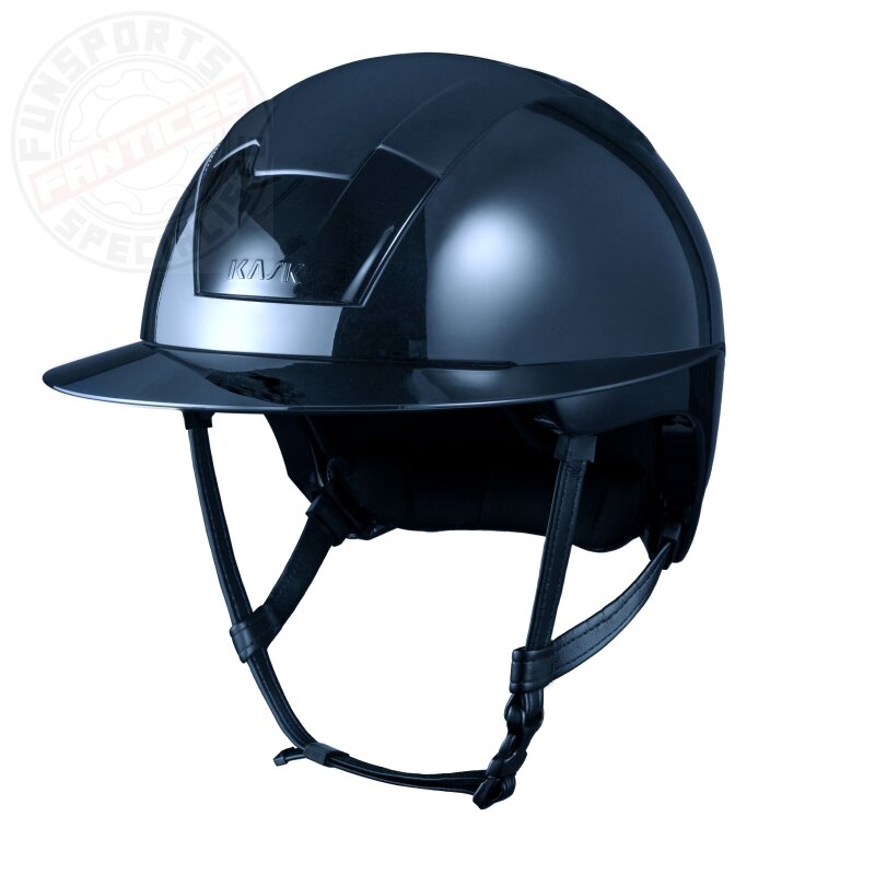 Kask Kooki Lady Reithelm Navy Shine Gr. 56