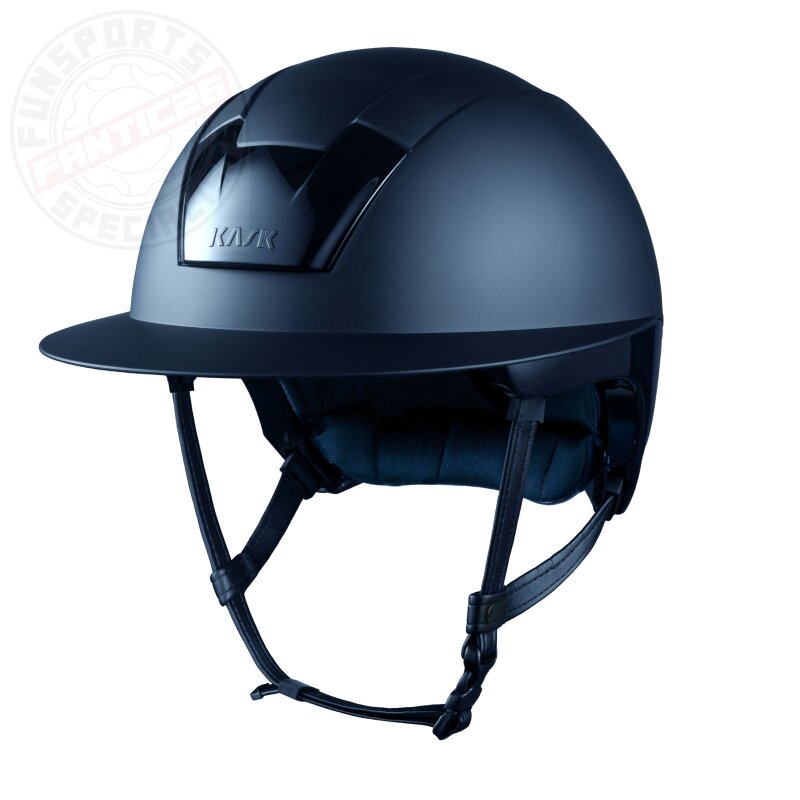 Kask Kooki Lady Reithelm Navy Matt Gr. 58