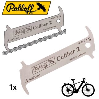 Rohloff Fahrrad Kettenverschleißlehre Caliber 2 Ketten-Prüflehre