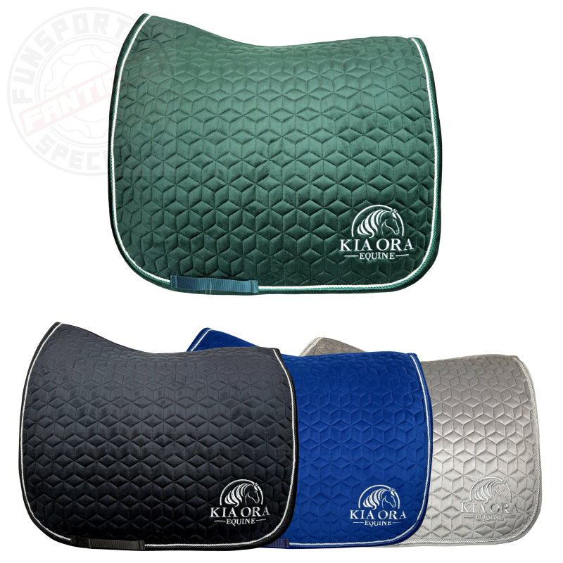 Kia Ora Equine Samt Dressur Schabracke