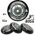 Supreme Rollers Venice Inliner Skate Rollen 76mm 82A Grau (4er Set)