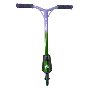 Chilli Pro Jumpstart S Stunt-Scooter H=71cm transparent Grün / Lila