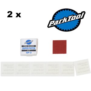 2x Park Tool Fahrrad Reparatur Selbstklebende Flicken Set GP-2 set