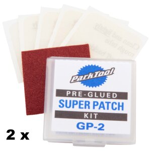 2x Park Tool Fahrrad Reparatur Selbstklebende Flicken Set GP-2 set