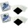 2x Park Tool Fahrrad Reparatur Selbstklebende Flicken Set GP-2 set