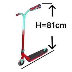 Chilli Pro Jumpstart M Stunt-Scooter H=81cm transparent...