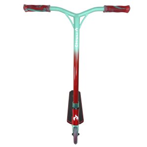 Chilli Pro Jumpstart M Stunt-Scooter H=81cm transparent Rot / Türkis