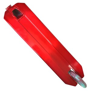 Chilli Pro Jumpstart M Stunt-Scooter H=81cm transparent Rot / Türkis
