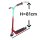 Chilli Pro Jumpstart M Stunt-Scooter H=81cm transparent Rot / Türkis