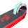 Chilli Pro Jumpstart M Stunt-Scooter H=81cm transparent Rot / Türkis