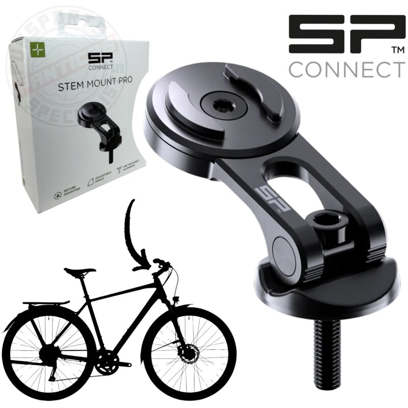 SP Connect Stem Mount Pro Fahrrad Top Cap Vorbau Handy Halter verstellbar