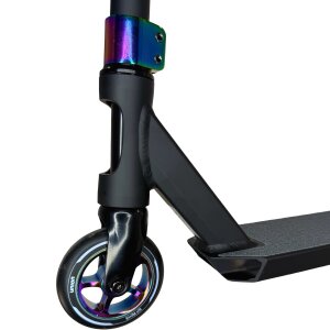Union Base Lite Stunt-Scooter Mini S =  H=69cm Schwarz / Rainbow