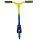 Chilli Pro Jumpstart S Stunt-Scooter H=71cm transparent Blau / Gelb