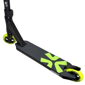 Union Base Lite Stunt-Scooter Mini S =  H=69cm Schwarz / Lime