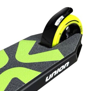 Union Base Lite Stunt-Scooter Mini M =  H=76cm Schwarz / Lime
