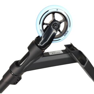 Union Base Lite Stunt-Scooter Mini XS =  H=63cm Schwarz / Hell Blau