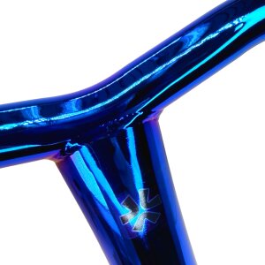 Union Uniq Bend Bar Stunt-Scooter Lenker Blauchrome 55cm IHC
