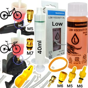 Shimano LOW VISC Mineral ÖL 100ml + F26...