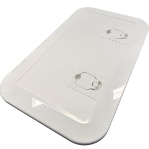 Osculati Bündige Inspektionsluke Marine Boot Schiff Camping 600x350mm weiß RAL 9001