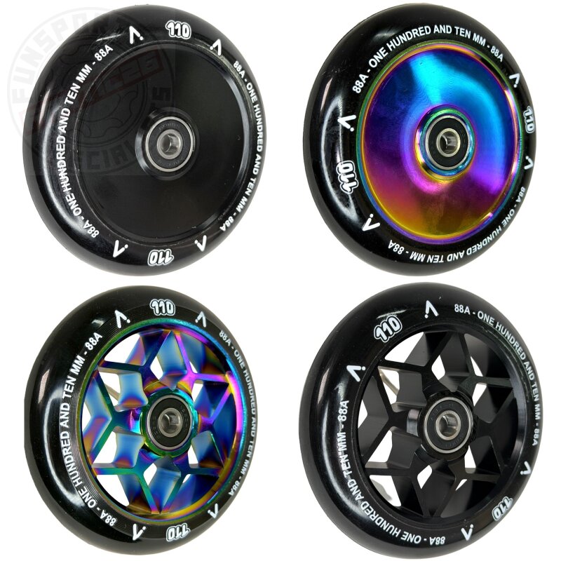 Acta Stunt-Scooter Rolle Park / Street Tretroller Rolle 110mm