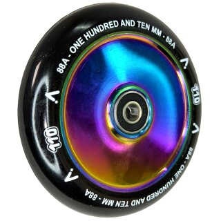 Acta Stunt-Scooter Rolle Park / Street Tretroller Rolle 110mm Hollowcore Rainbow