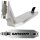 Union Classic Pro Stunt-Scooter Deck Silber 490mm 5" wide
