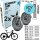 2x Schwalbe Road Fahrrad-Schlauch SCV 17 I  28" 1,1-1,75" 700x28C-45C Clik Valve Ventil 60mm