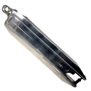 Ethic DTC Iconoclast Evo2 Stunt-Scooter Deck Raw 520mm Chrome Poliert
