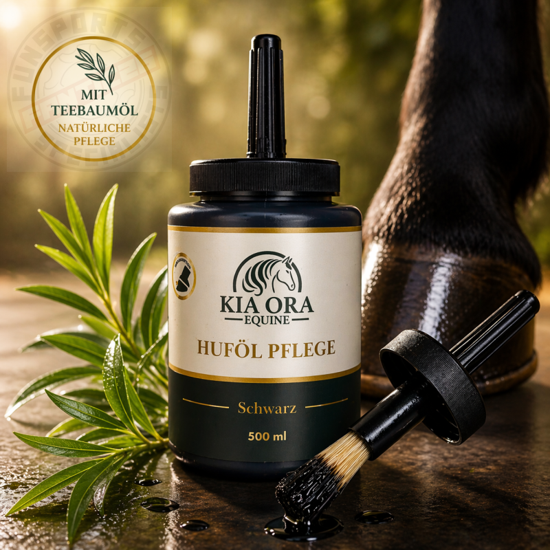 Huföl Teebaumöl Schwarz 500ml Hufpflege