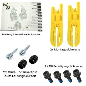 Magura MT4 Fahhrad MTB Ebike Tour Hydraulische Schebenbremse Set Vr+Hr