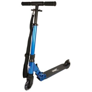 Rideoo 120 City Scooter Blau LED Rollen