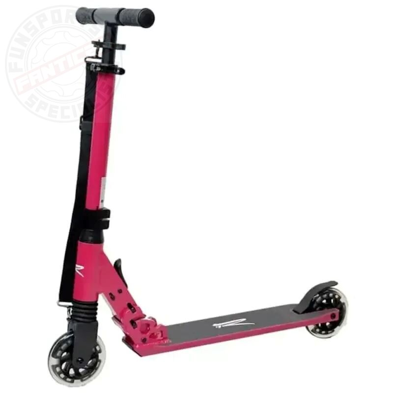 Rideoo 120 City Scooter Pink LED Rollen