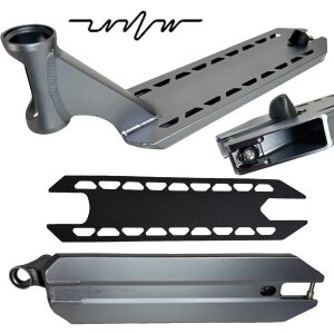 Unfair FX-1 Stunt-Scooter Deck 5" Wide Graphit