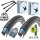 2x Schwalbe Marathon E-Plus 28" x 1,75" (47-622) Reifen, Schläuche AV17 + F26 Reifenheber