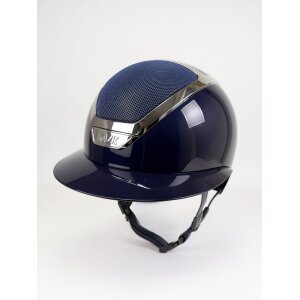 Kask Star Lady Pure Shine Reithelm Atlantic Blue/Silber...