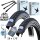 2x Schwalbe Marathon Plus TOUR 28" x 1,75" (47-622) Reifen, Schläuche SCV19 + F26 Reifenheber