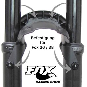 FOX 36-38 Mud Guard Schraubbar Gabel System Schutzblech Fender ab 2021-2026