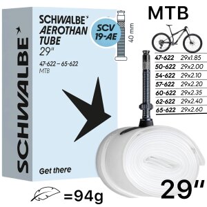 Schwalbe Schlauch 29" Aerothan light Tube MTB...