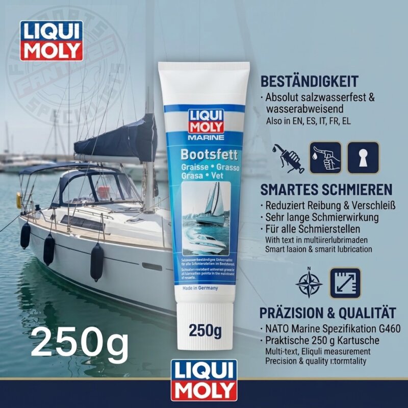 Liqui Moly Marine Bootsfett 250 g wasserbeständig