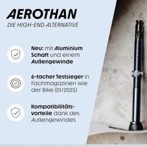 Schwalbe Aerothan light Schlauch 27,5"+29" SCV14-AE + SCV19-AE Clik Valve Mullet SET