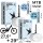 Schwalbe Aerothan light Schlauch 27,5"+29" SCV14-AE + SCV19-AE Clik Valve Mullet SET