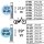 Schwalbe Aerothan light Schlauch 27,5"+29" SCV14-AE + SCV19-AE Clik Valve Mullet SET