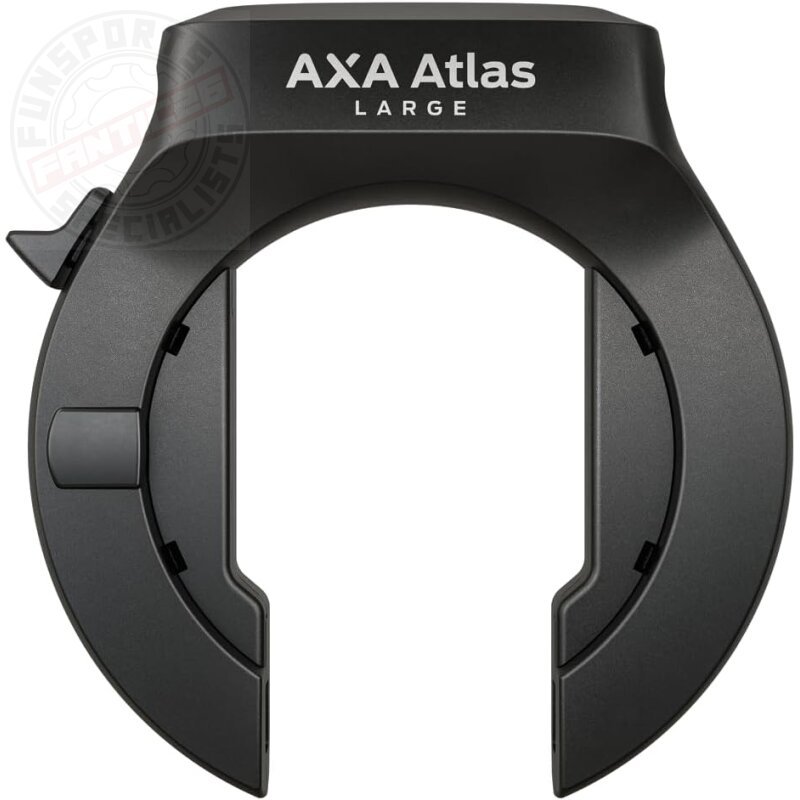 AXA Rahmenschloss Atlas L Retractable Sicherheitsstufe 14 Schwarz