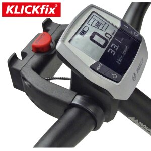 KLICKFix Fahrrad Taschen Lenkeradapter E Für E-Bikes mit Display