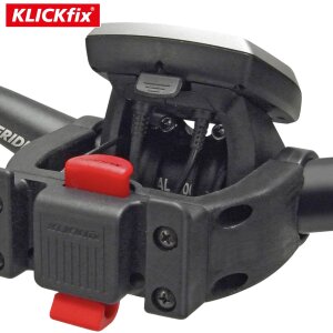 KLICKFix Fahrrad Taschen Lenkeradapter E Für E-Bikes mit Display