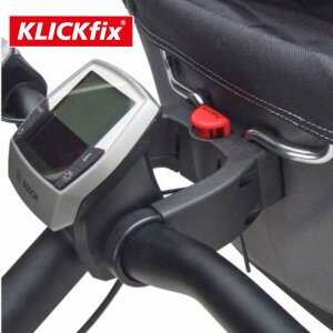 KLICKFix Fahrrad Taschen Lenkeradapter E Für E-Bikes mit Display