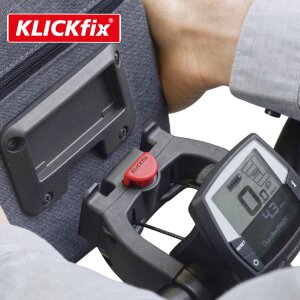 KLICKFix Fahrrad Taschen Lenkeradapter E Für E-Bikes mit Display
